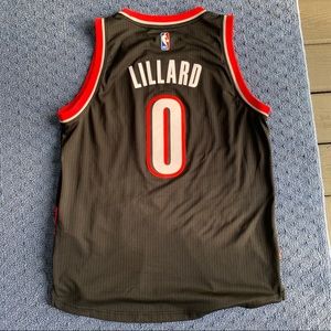 Adidas Damian Lillard Portland Blazers Jersey L